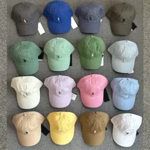 폴로 자수 야구모자 남녀공용 코튼 베이스볼캡 깊은핏 빅사이즈 커플 스포츠 모자