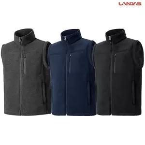 [랜더스]랜더스 남성 여성 단체 겨울 보아 플리스 후리스 집업 조끼