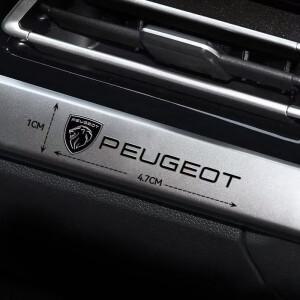 푸조 206 307 308 207 208 407 508 301 406 408 607 리프터 RCZ 차량용 실내 엠블럼 스티커 액세서리