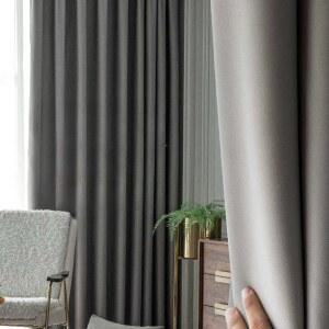 방염커튼 난연성 암막 창문 호텔 거실 공장 커텐 난연