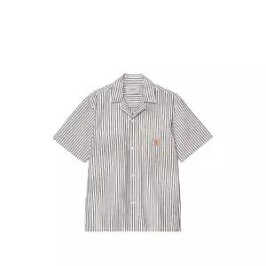 칼하트 WIP S S 레벨 스트라이프 셔츠 I036203 TP451999082