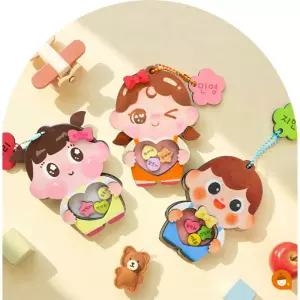 상담실 위클래스 긍정교구 나를칭찬해 칭찬쉐이커 가방고리만들기 (5set)