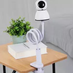 반려동물 카메라 거치대 다용도 스탠드형 침대 아기 카메라 거치대 탁상 신생아 벽걸이 베이비 무타공 아연