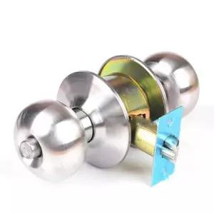 안방문고리 UM52LE92 열쇠문손잡이 침실용 둥근문손잡이