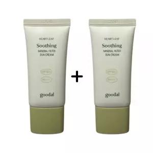 산뜻진정 구달 맑은 어성초 진정 무기자차 선크림 50ml 1+1 기획