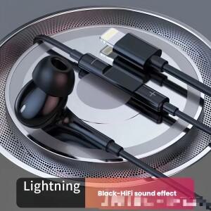 라이트닝 인터페이스 애플 폰 디지털 디코딩 칩 유선 헤드폰 모든 아이폰 5 6 7 8 X XS Pro 11 12 13 호환