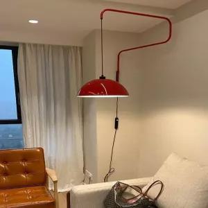 플러그형 벽등 컬러 관절 램프 콘센트 벽조명 거실 책상