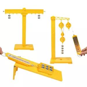 물리적 운동 역학 실험세트(양팔저울 도르래 마찰력)/경사면 기울기실험/과학원리 