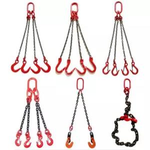 쿠사리 체인 슬링 더블 후크 리프팅 2톤 쇠사슬 크레인 낙줄 견인줄 호이스트