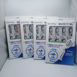 센소다인 컴플리트 프로텍션 칫솔 4입 x 4개 / 복합모(미세모+일반모)