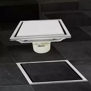 일반형 화장실 배수구 스텐레스 욕실 배수구 유가 타일