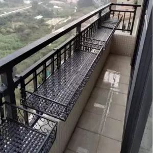 스텐 창틀 화분걸이 베란다 정리대 선반 발코니 걸이대 식물 화분대