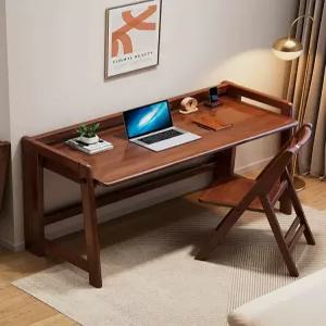 북유럽 원목 접이식 책상 사이드 공부책상 접이식식탁 월넛