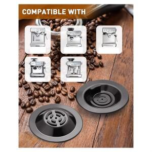2PCS 에스프레소 청소 디스크 Breville 기계 액세서리 BES810BSS BES840XL CX 용 54mm 실리콘 백플러시