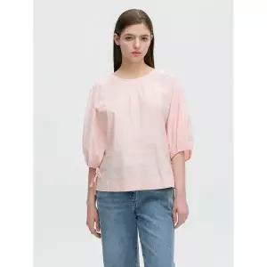 [올리브데올리브](광주신세계)[On-line exclusive] 벌룬 소매 코튼 블라우스 OH5MB381