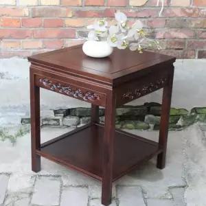 고가구 사방탁자 인테리어 체스트넛레드 한옥 사이드 가구