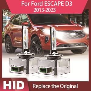 [호환] 2PS HID D2 6000K D4S D1S 볼보 S40 V40 S60 2000-2010 V70 XC70 제논 헤드라이트 전구 35W DC 12V