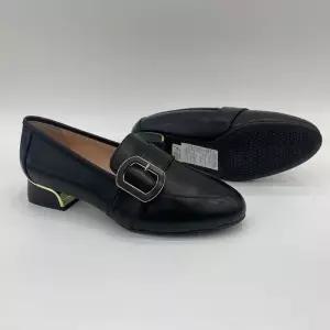 [에스콰이아]여성 드래스 로퍼 펌프스 정장 캐주얼 금장식  포인트 굽높이3cm