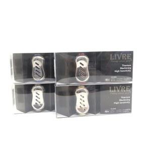 리브레 /LIVRE Fino 피노 티타늄 핸들 노브 실버/골드 1개입