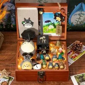 지브리 오르골 하울의움직이는성오르골 A타입 101096 토토로