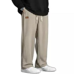 남자 쿨링 아이스 팬츠 냉장고 시원한 여름 바지 통 밴딩 와이드 트레이닝 고무줄