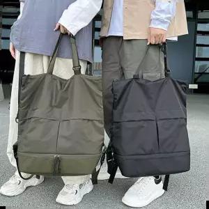 멀티포켓 대용량 백팩 토트백 여행용 캐주얼 2way