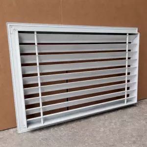 루버창 실외기 갤러리창 대형 환기구 에어컨 알루미늄 그릴 환기창 욕실