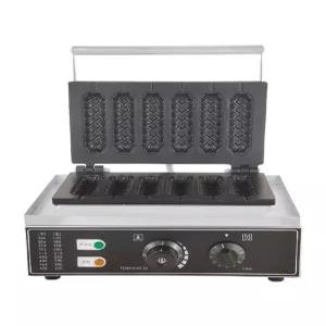 업소용와플기계 스틱 6그리드 와플 휴게소 소시지 업소용 핫도그 전기