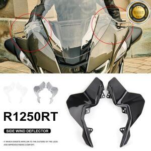새로운 3 색 오토바이 핸들 바 전면 윈드 디플렉터 앞 유리 BMW R1250RT RT 2021