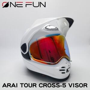 Arai Tour Cross 3 TC5 용 헬멧 디스플레이, 실드, 광색성 렌즈, 마스크 김서림 방지 액세서리, Revo 바이