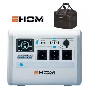 이홈 파워뱅크 1024Wh EP1650 캠핑용 발전기 차박 낚시 대용량 배터리 