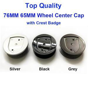 모형용 서페이서최고급 4개입 76MM/65mm 쉴드 엠블럼 배지 자동차 휠 센터 허브 캡 커버 림