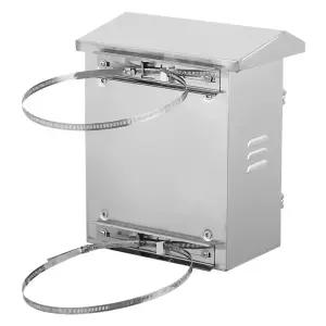 방수 배전함 야외 단자 전기박스 철제 스테인리스함 캠핑장 옥외용 분전반