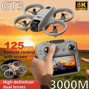 새로운  GT3Max 드론 8K 5G GPS 전문가용 HD 항공 촬영 원격 조종 듀얼 카메라 쿼드콥터 장난감 UAV