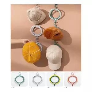 키밍 다용도 모자걸이 5개입 가방 정리 수납용품소품대 옷대 코너후크 공간절약 벽후크 도어 도행거세트 문