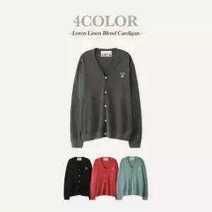 세터 로렌 린넨 블렌드 가디건 4 컬러)