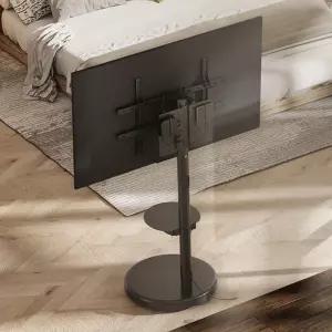 엔텐바이미 40~65 블랙 삼탠 짭텐 엘텐 거실장세트 삼성tv스탠드받침대 tv