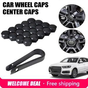 자동차 휠 너트 캡 171921mm 러그 보호 커버 방청 안전 볼트 허브 나사 장식 휠용