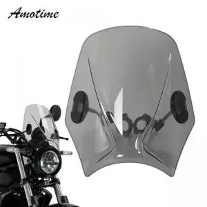 PCX윈드스크린 가와사키 엘리미네이터 SE 400 450 E400 E450 2023 2024 오토바이 윈드 스크린 디플렉터 라