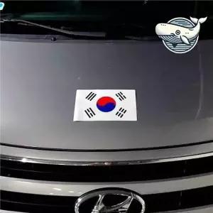 태극기 디자인 자동차 스티커 개성 있는 차스티커 메탈스티커