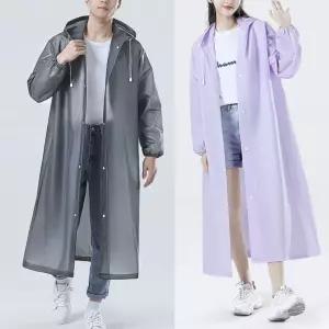 레인코트 경량 캠핑우비 EVA 롱우비 우비 패션 여자 코트우의 남자