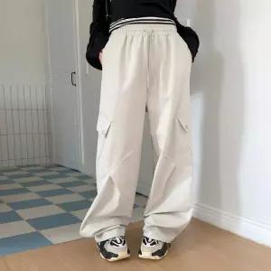 [다잇템]여자 고무줄 클래식 넓은 빅사이즈 바지