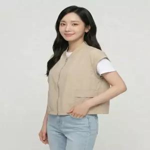 [조이너스][조이너스]튜닉 집업 조끼-JU25VT1002426A