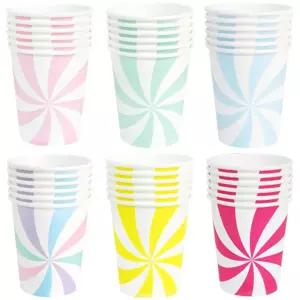 다용도 롤리팝 테이블 파티컵 6개입 홈파티소품 Cla3+6Kol