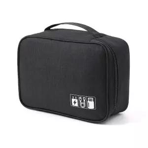 [셀러에이드]디지털 수납 파우치 케이블 보관백 USB 충전기 외장하드파우치