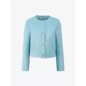 [듀엘](센텀시티점)라운드넥 스웨이드 자켓 D261PSG202