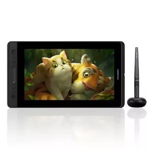 가성비태블릿 Huion Kamvas Pro 13 Graphics Tablet Screen 133 Inch Monitor Tilt Support Battery-Free D