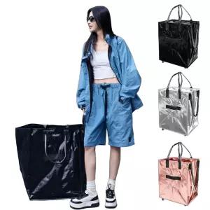 바퀴달린 대용량 장바구니 롤링 쇼핑 캐리어 폴딩 대형백