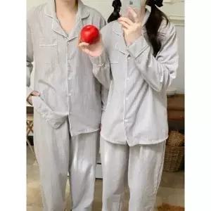 원더우면 여성용 캐주얼 커플 카디건 사계절 아우터 남녀 세트 OPH1