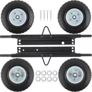 오레드 화이트 올 터레인 휠 키트 혼다 제너레이터 EU3000is 솔리드 타이어 OE 06423-ZS9-020AH 적합